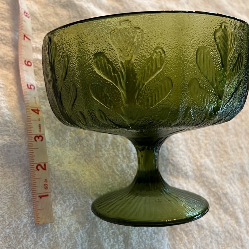 Vintage ftd glass bowl - Picture 4 of 9